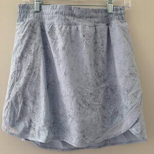 Lululemon Hotty Hot Sz 10 Blue Skirt